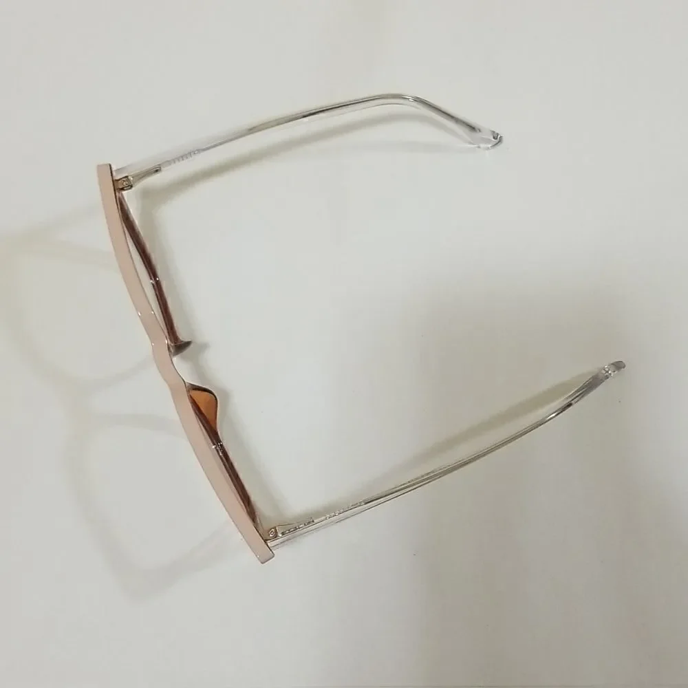 High Fashion Women's Square Cat Eye Blue Blocking Personality Glasses